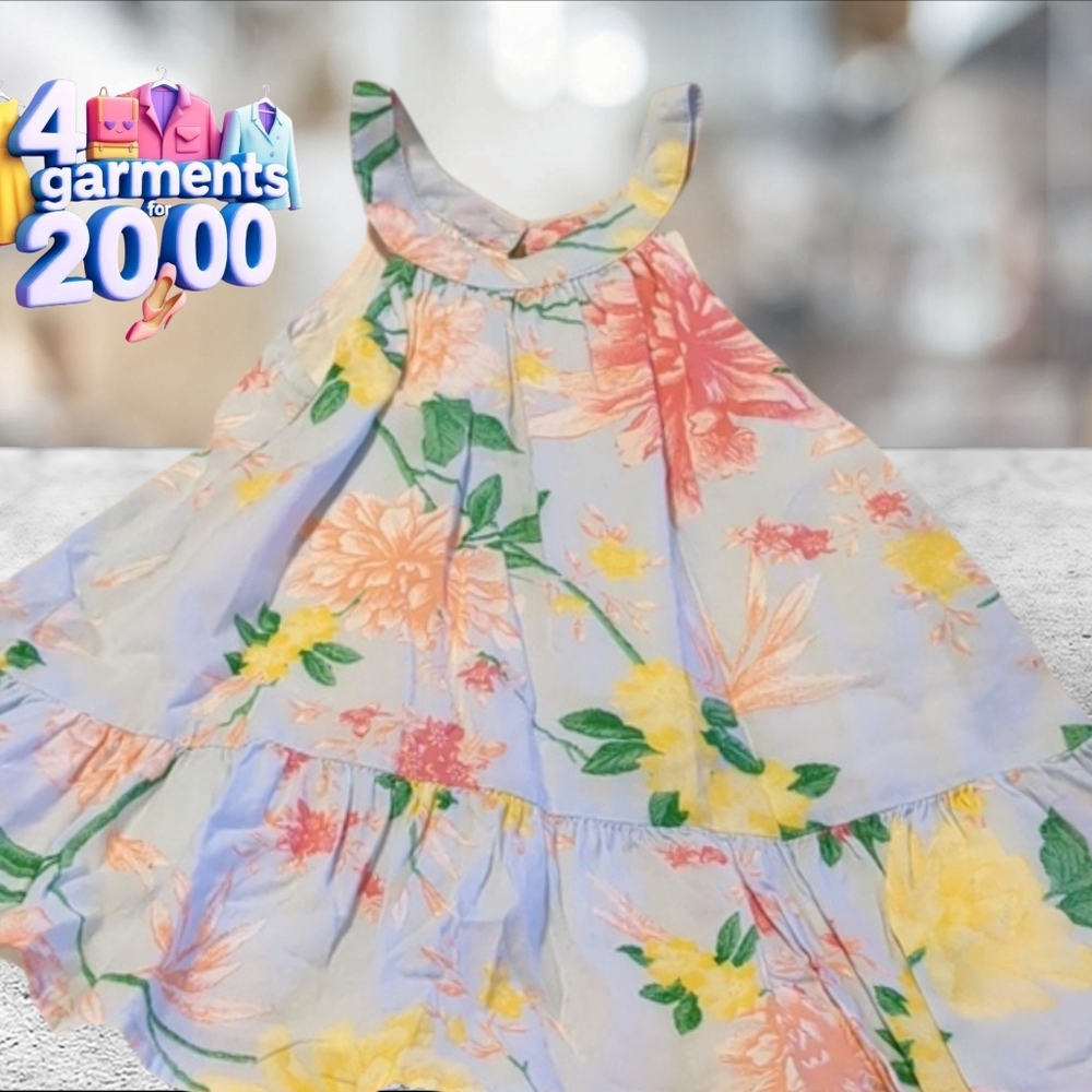 Old navy floral summer dress size 12-18 months